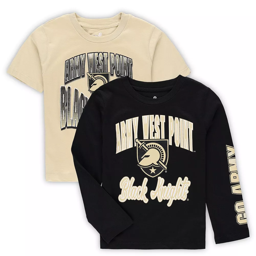Preschool Black/Gold Army Black Knights Game Day T-Shirt Combo Pack 2 Preschool Black/Gold Army Black Knights Game Day T-Shirt Combo Pack - Image 2