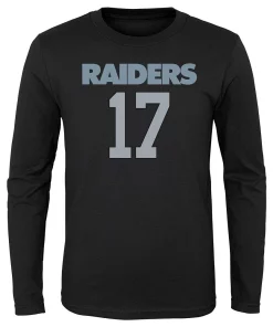 Youth Davante Adams Black Las Vegas Raiders Mainliner Player Name & Number Long Sleeve T-Shirt 5 Youth Davante Adams Black Las Vegas Raiders Mainliner Player Name & Number Long Sleeve T-Shirt -MLB Shop 6157147 ALT2