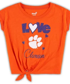 Toddler Orange/Purple Clemson Tigers Forever Love Team T-Shirt & Leggings Set -MLB Shop 6157669 ALT2