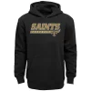 Youth Black New Orleans Saints Take the Lead Pullover Hoodie