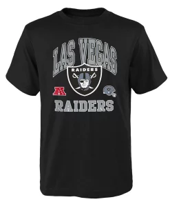 Youth Black Las Vegas Raiders Official Business T-Shirt