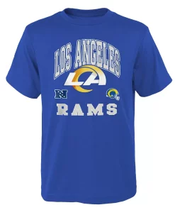 Youth Royal Los Angeles Rams Official Business T-Shirt
