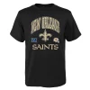 Youth Black New Orleans Saints Official Business T-Shirt