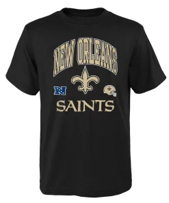 Youth Black New Orleans Saints Official Business T-Shirt