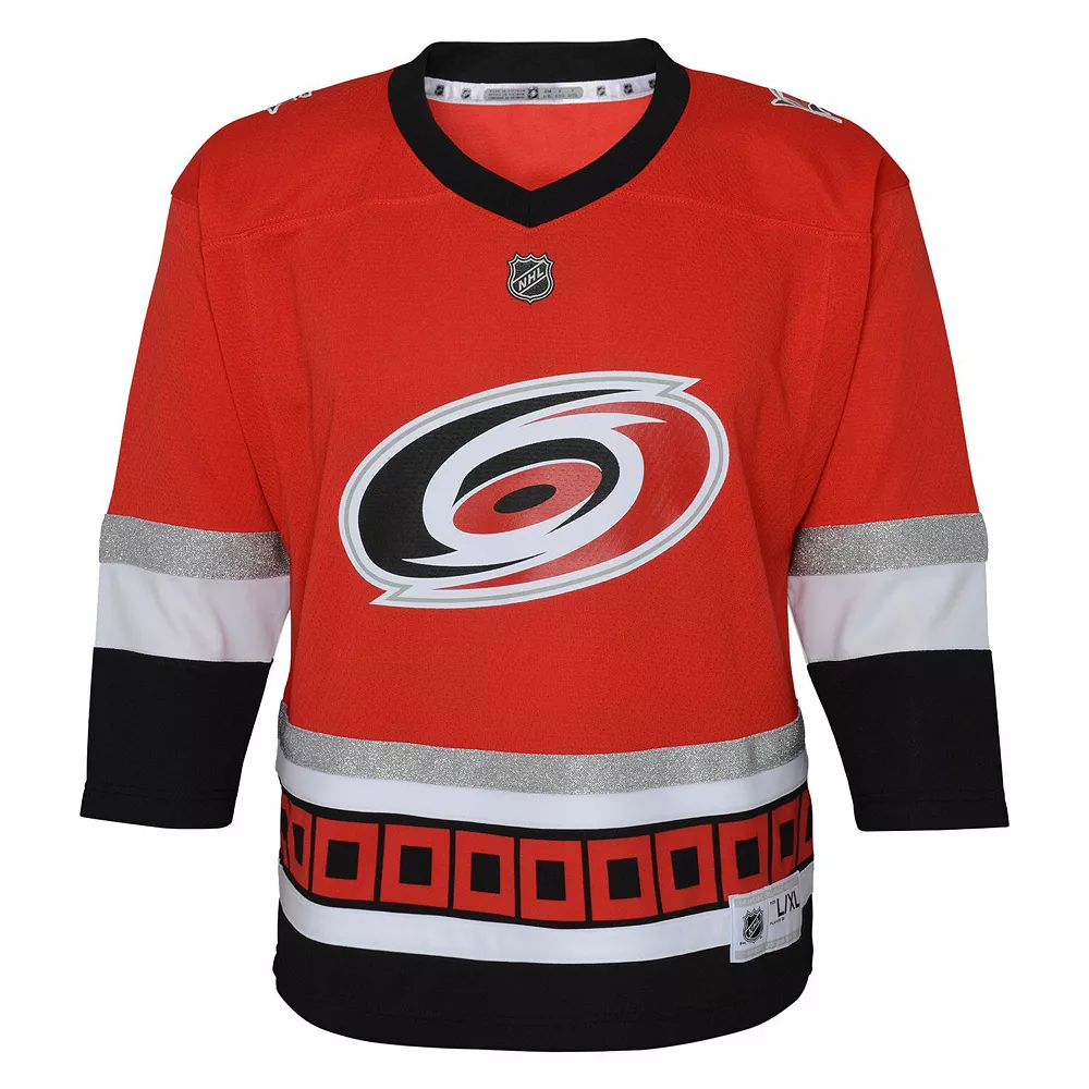 Toddler Andrei Svechnikov Red Carolina Hurricanes 25th Anniversary Replica Player Jersey 3 Toddler Andrei Svechnikov Red Carolina Hurricanes 25th Anniversary Replica Player Jersey - Image 3