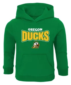 Toddler Green Oregon Ducks Draft Pick Pullover Hoodie