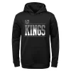 Youth Black Los Angeles Kings Play-By-Play Performance Pullover Hoodie