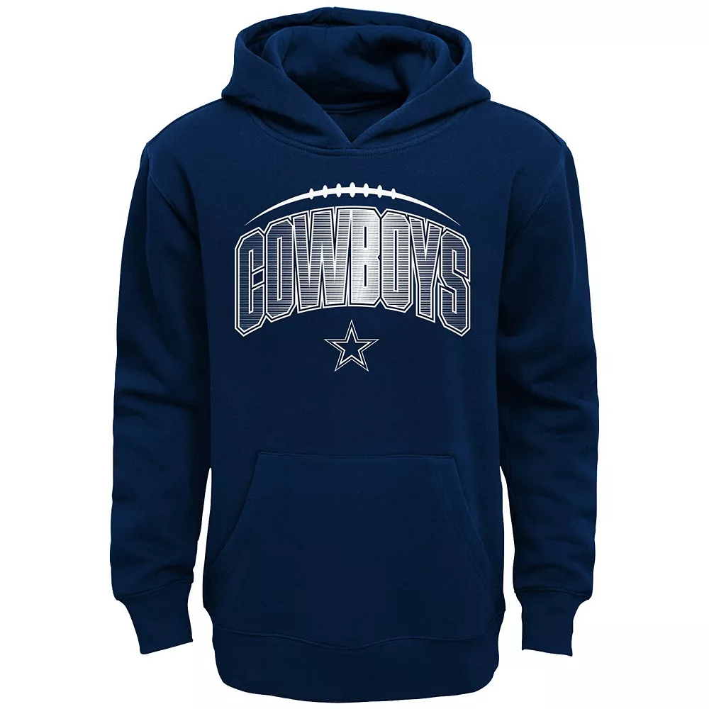 Toddler Navy/Heather Gray Dallas Cowboys Double-Up Pullover Hoodie & Pants Set 3 Toddler Navy/Heather Gray Dallas Cowboys Double-Up Pullover Hoodie & Pants Set - Image 3