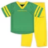 Toddler Green/Yellow Oregon Ducks Red Zone Jersey & Pants Set