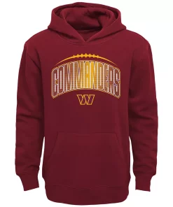 Toddler Burgundy/Heathered Gray Washington Commanders Double-Up Pullover Hoodie & Pants Set -MLB Shop 6163968 ALT2