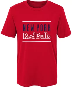 Youth Red New York Red Bulls Players T-Shirt