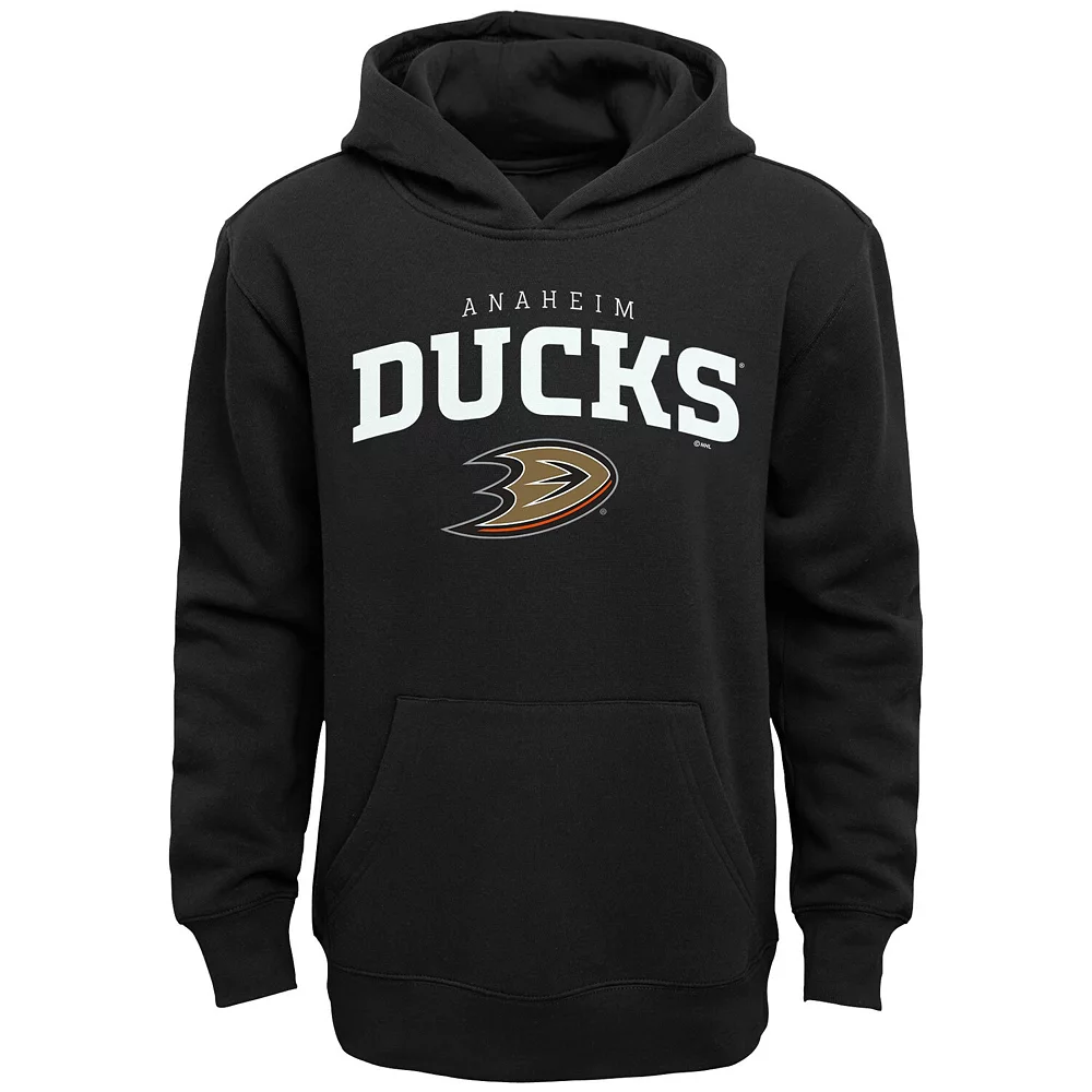 Youth Black Anaheim Ducks Team Lock Up Pullover Hoodie 1 Youth Black Anaheim Ducks Team Lock Up Pullover Hoodie