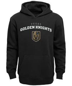 Youth Black Vegas Golden Knights Team Lock Up Pullover Hoodie
