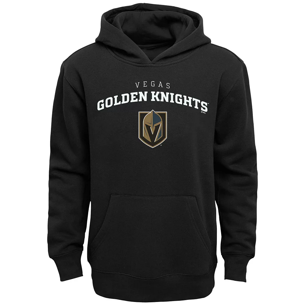 Youth Black Vegas Golden Knights Team Lock Up Pullover Hoodie 1 Youth Black Vegas Golden Knights Team Lock Up Pullover Hoodie