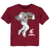 Toddler Crimson Washington State Cougars Stiff Arm T-Shirt