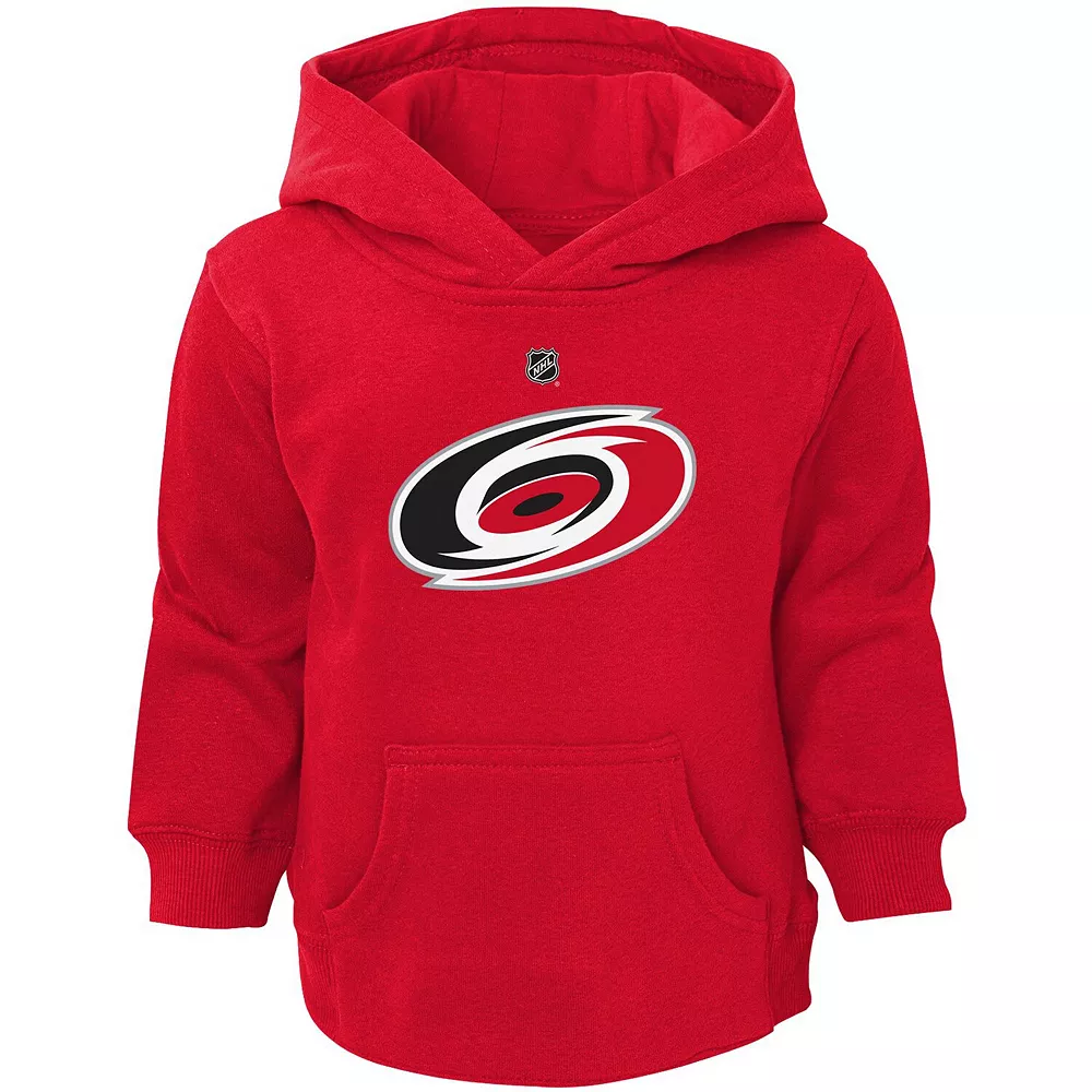 Toddler Red Carolina Hurricanes Primary Logo Pullover Hoodie 1 Toddler Red Carolina Hurricanes Primary Logo Pullover Hoodie