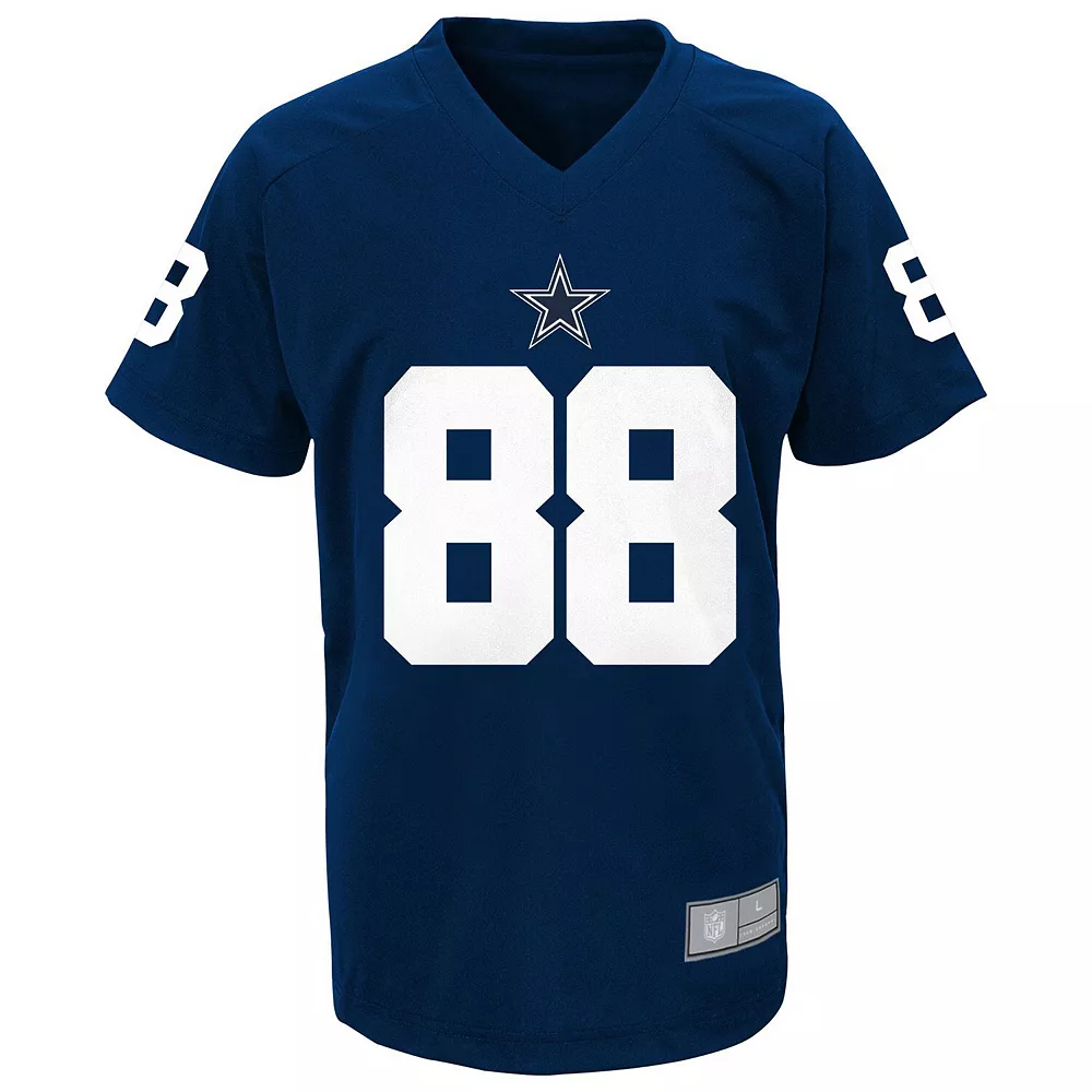 Youth CeeDee Lamb Gray Dallas Cowboys Performance Name & Number Raglan V-Neck T-Shirt 3 Youth CeeDee Lamb Gray Dallas Cowboys Performance Name & Number Raglan V-Neck T-Shirt - Image 3