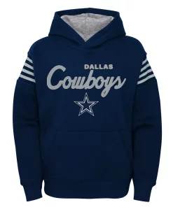 Youth Navy Dallas Cowboys The Champ Is Here Pullover Hoodie -MLB Shop 6186766 ALT2