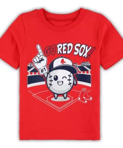 Toddler Red Boston Red Sox Ball Boy T-Shirt