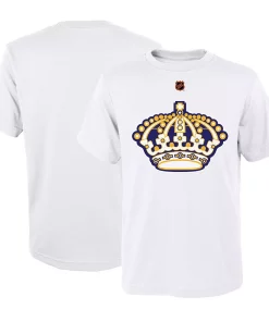 Youth White Los Angeles Kings Special Edition 2.0 Primary Logo T-Shirt