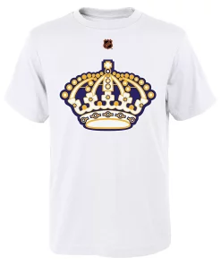 Youth White Los Angeles Kings Special Edition 2.0 Primary Logo T-Shirt -MLB Shop 6187279 ALT2