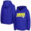 Youth Royal Los Angeles Rams Take the Lead Pullover Hoodie
