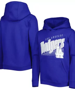 Youth Royal Los Angeles Dodgers Winning Streak Pullover Hoodie -MLB Shop 6187977 ALT