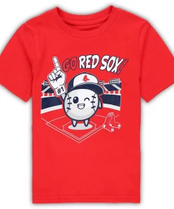 Preschool Red Boston Red Sox Ball Boy T-Shirt