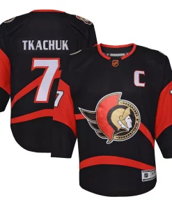 Alternative view of Youth Brady Tkachuk Black Ottawa Senators Special Edition 2.0 Premier Player Jersey