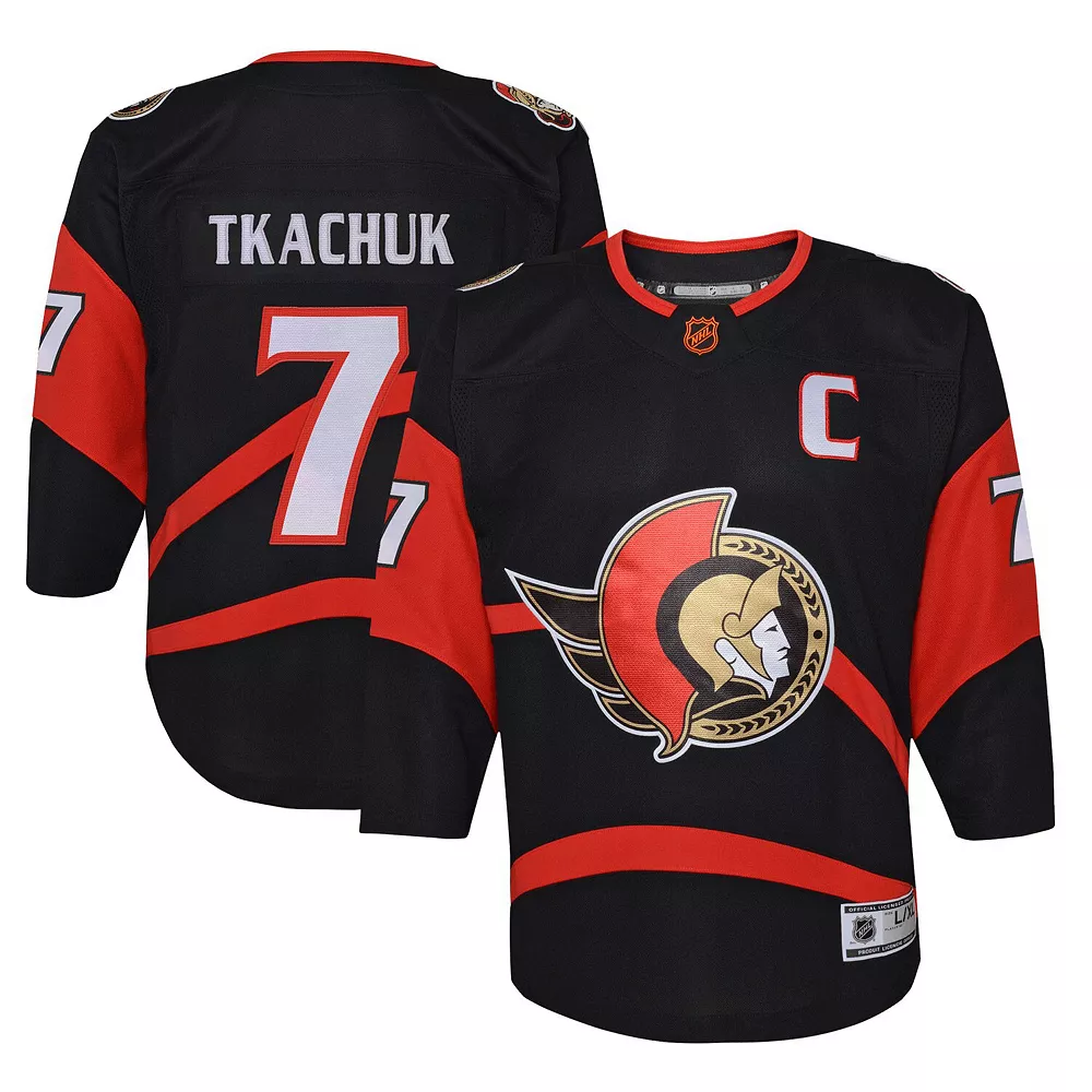 Youth Brady Tkachuk Black Ottawa Senators Special Edition 2.0 Premier Player Jersey 2 Youth Brady Tkachuk Black Ottawa Senators Special Edition 2.0 Premier Player Jersey - Image 2