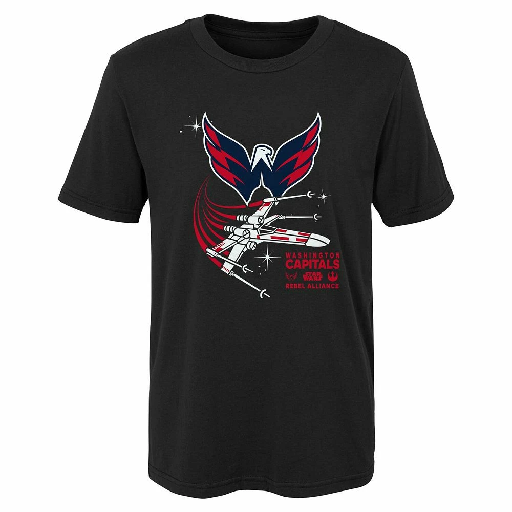 Preschool Black Washington Capitals Star Wars Rebel Alliance T-Shirt 1 Preschool Black Washington Capitals Star Wars Rebel Alliance T-Shirt