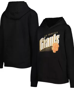 Youth Black San Francisco Giants Winning Streak Pullover Hoodie
