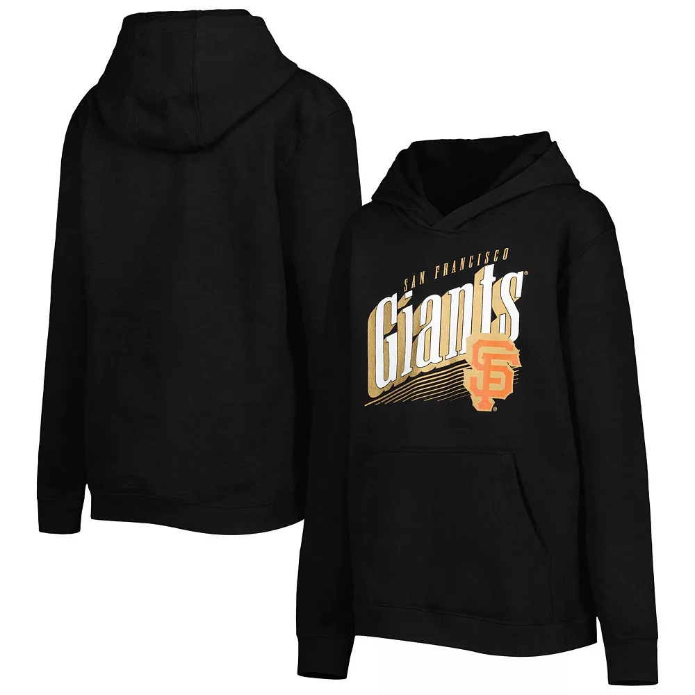 Youth Black San Francisco Giants Winning Streak Pullover Hoodie 1 Youth Black San Francisco Giants Winning Streak Pullover Hoodie
