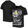 Youth Black Los Angeles Kings Disney Donald Duck Three-Peat T-Shirt