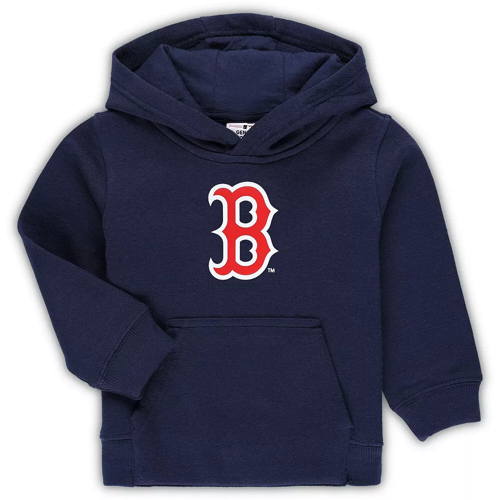 Toddler Navy Boston Red Sox Team Primary Logo Fleece Pullover Hoodie 1 Toddler Navy Boston Red Sox Team Primary Logo Fleece Pullover Hoodie