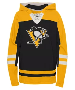 Preschool Black Pittsburgh Penguins Ageless Revisited Lace-Up V-Neck Pullover Hoodie 5 Preschool Black Pittsburgh Penguins Ageless Revisited Lace-Up V-Neck Pullover Hoodie -MLB Shop 6219292 ALT2