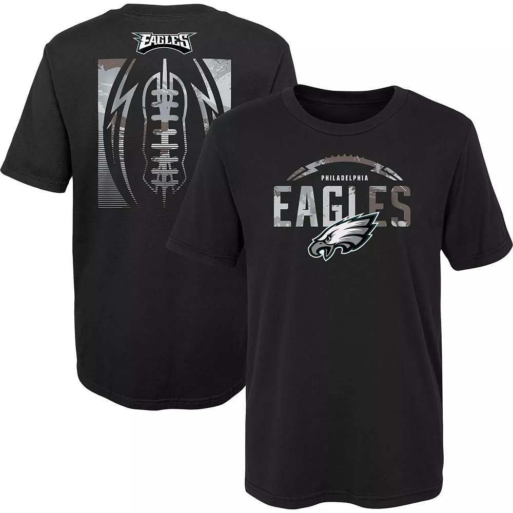 Preschool Black Philadelphia Eagles Blitz Ball T-Shirt 1 Preschool Black Philadelphia Eagles Blitz Ball T-Shirt