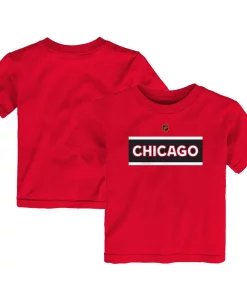 Toddler Red Chicago Blackhawks Special Edition 2.0 Primary Logo T-Shirt -MLB Shop 6220787 ALT