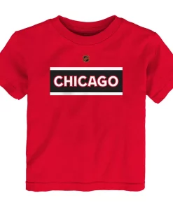 Toddler Red Chicago Blackhawks Special Edition 2.0 Primary Logo T-Shirt -MLB Shop 6220787 ALT2